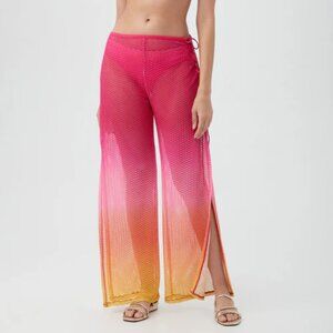 TRINA TURK SWIM Opal Lace Up Swim Cover-Up Pants
